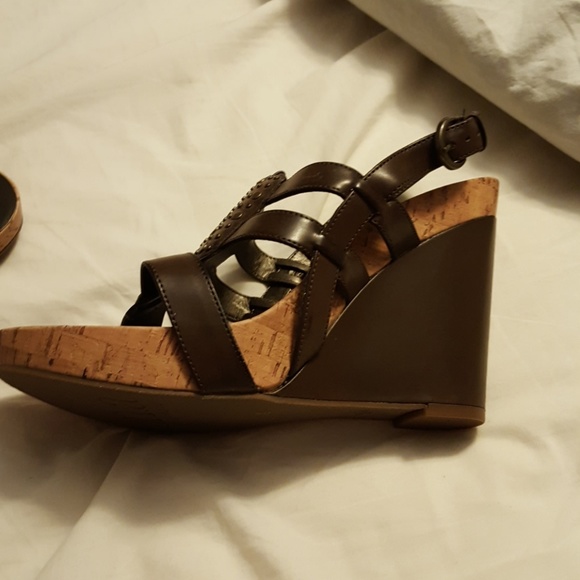 A.N.A wedge brown 8.5 - Picture 5 of 8